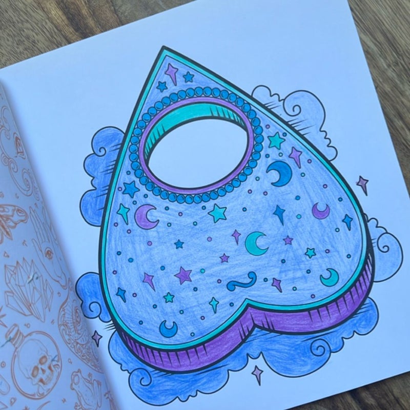 The Witch Coloring Book