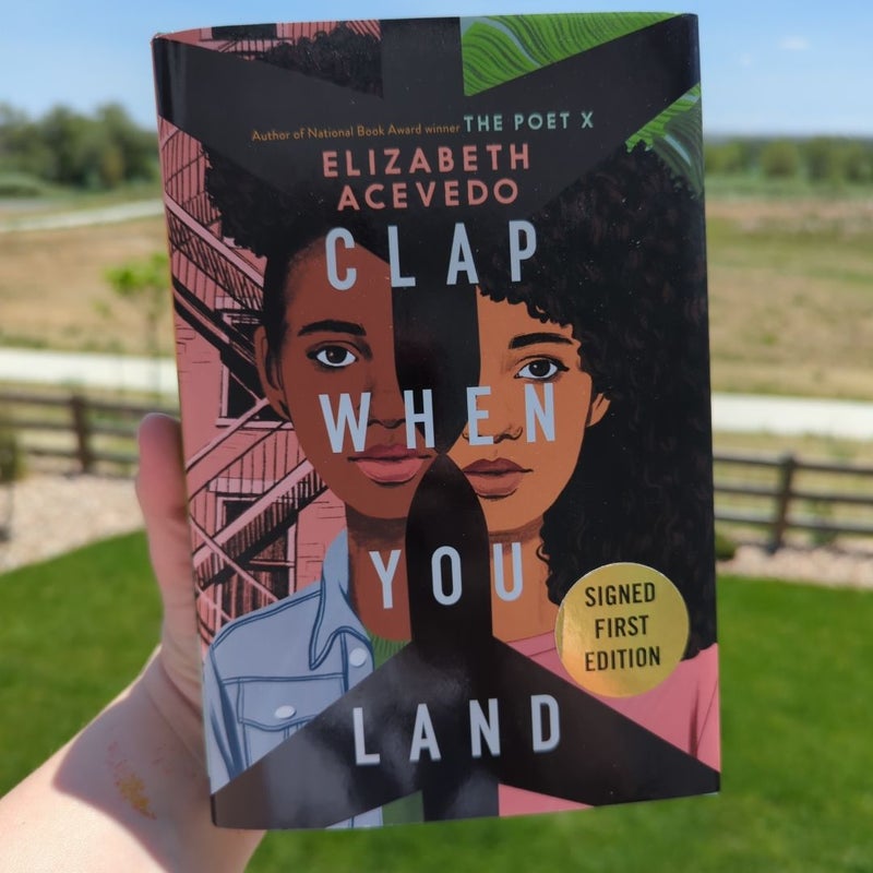 Clap When You Land - Signed First Edition