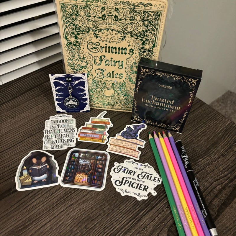 “Fairy tale” Themed Bookish Items Bundle 🧚🏻