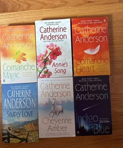 Lot of 6 paperback books - Cheyenne Amber plus 5 more 