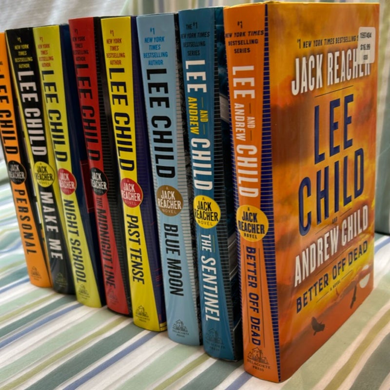 Jack Reacher Novels 19 -26