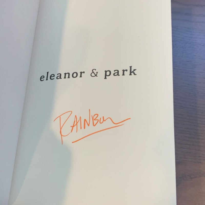 Eleanor and Park (signed copy)