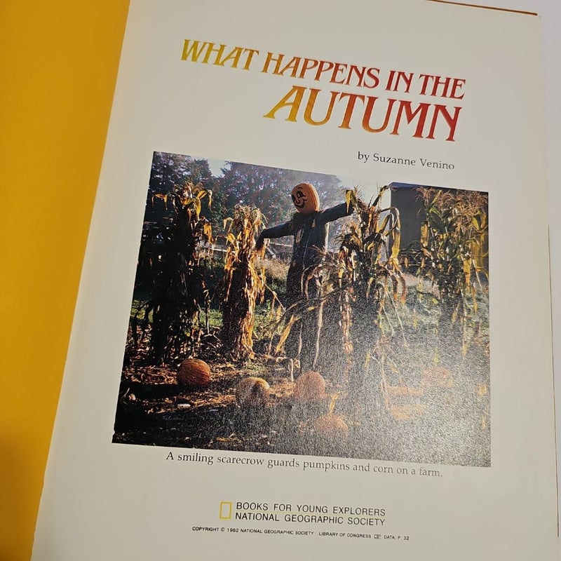 What Happens in the Autumn