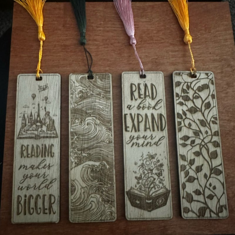 Wooden Bookmarks