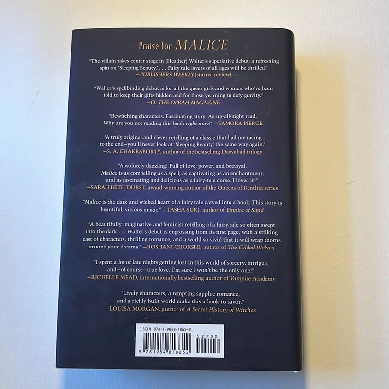 Malice - First Edition 