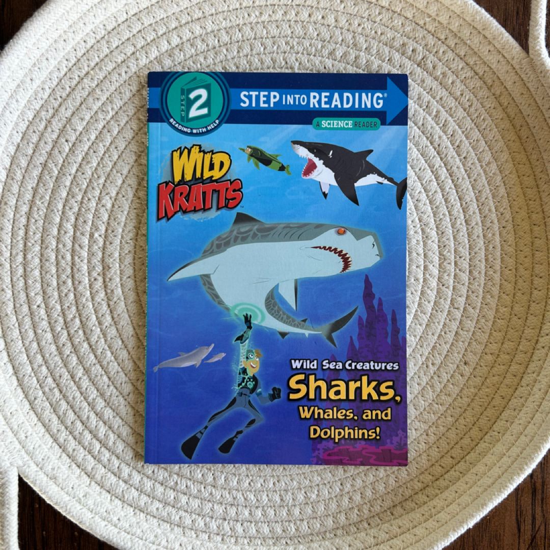 Wild Sea Creatures: Sharks, Whales and Dolphins! (Wild Kratts)