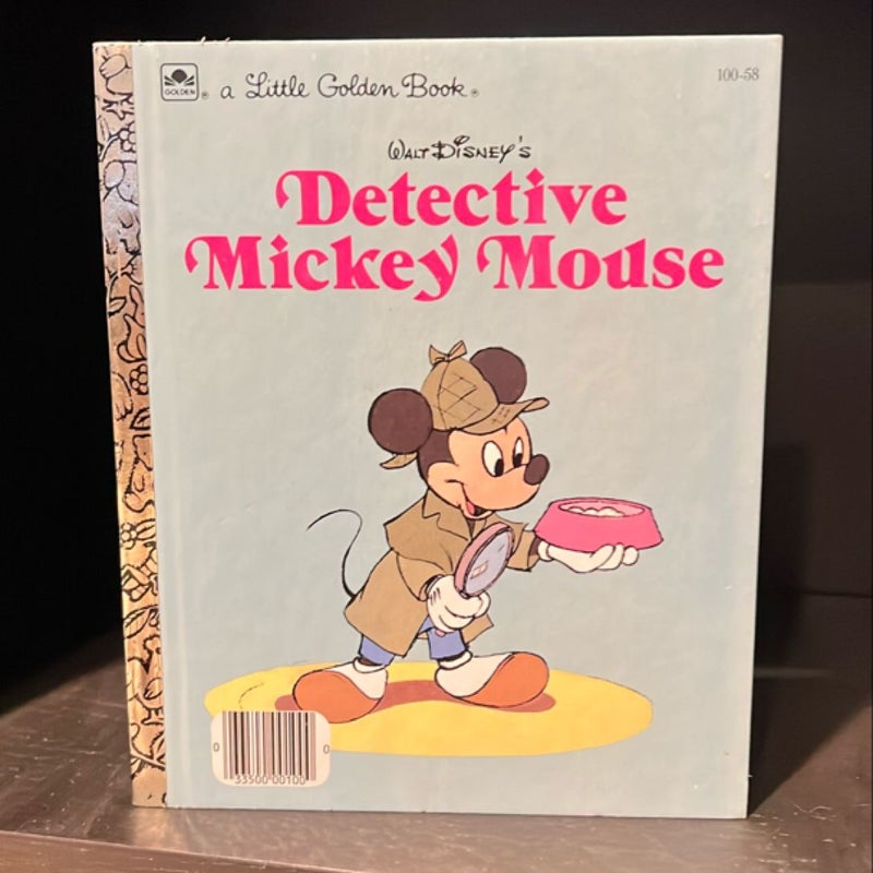 Walt Disney's Detective Mickey Mouse