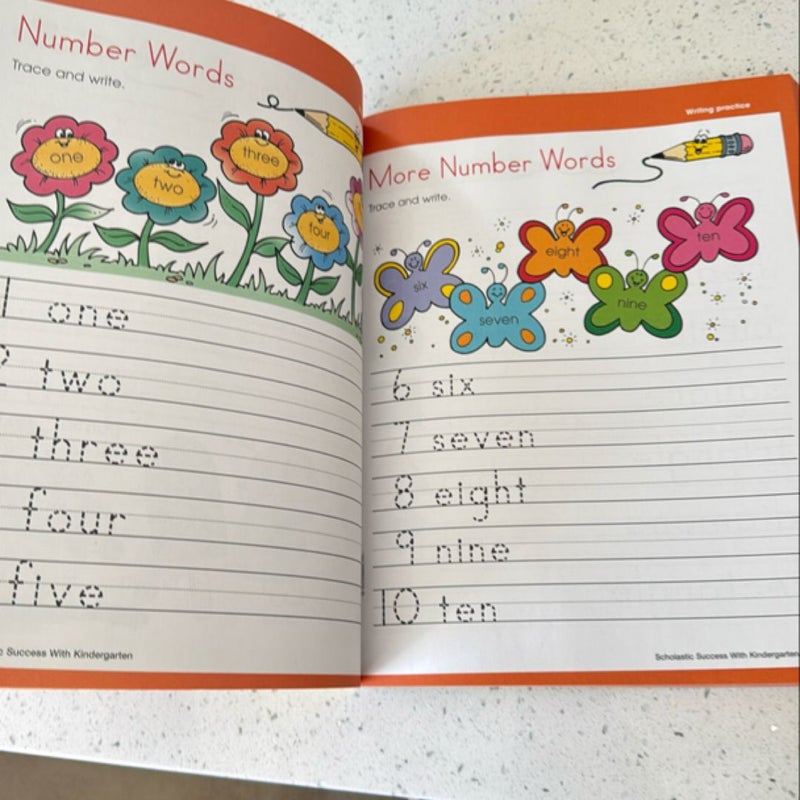 Scholastic Success With Kindergarten Workbook