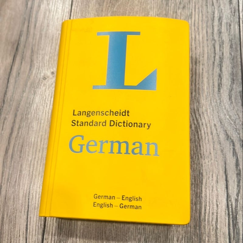 Langenscheidt Standard Dictionary German