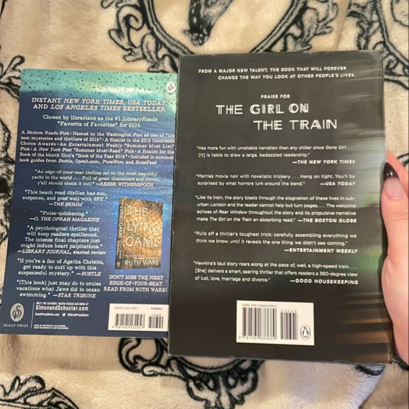 Girl on the Train and Woman in Cabin 10