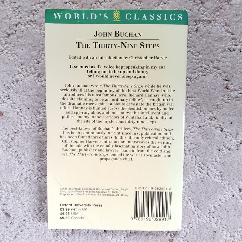 The Thirty-Nine Steps (World's Classics Edition, 1993)