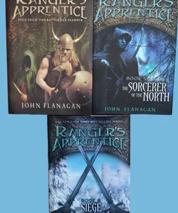 (3) Ranger's Apprentice Hardcover Books #4-#6