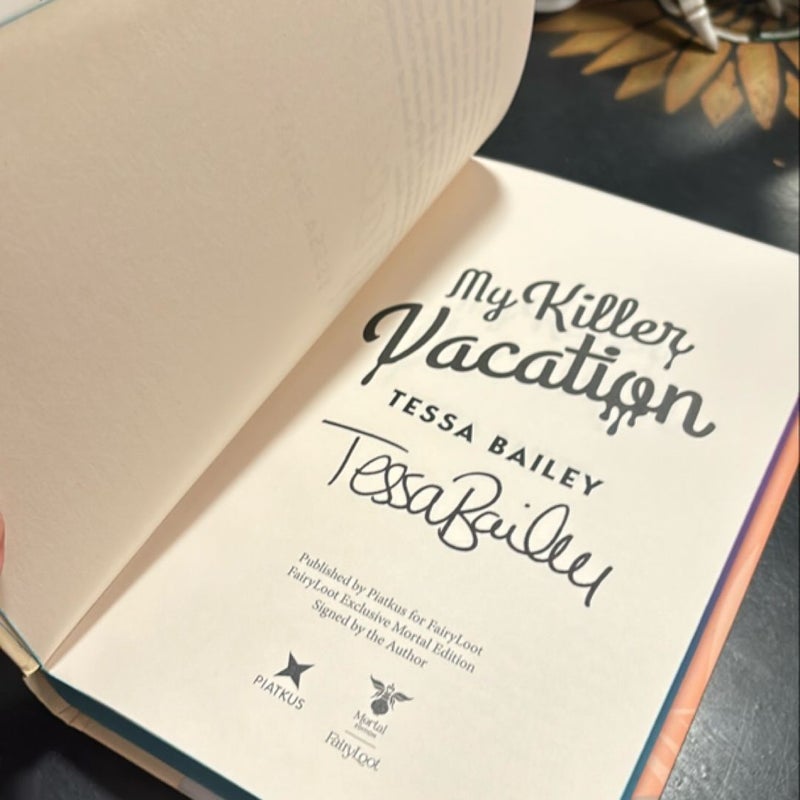 My Killer Vacation *signed Fairyloot edition*