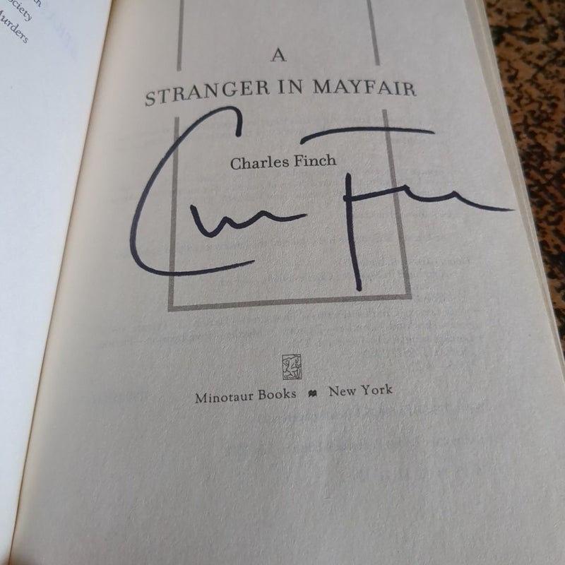 A Stranger in Mayfair (Autographed)