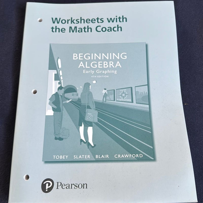 Video Workbook with the Math Coach for Beginning Algebra