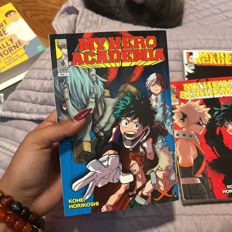 My Hero Academia, Vol. 2,3,4