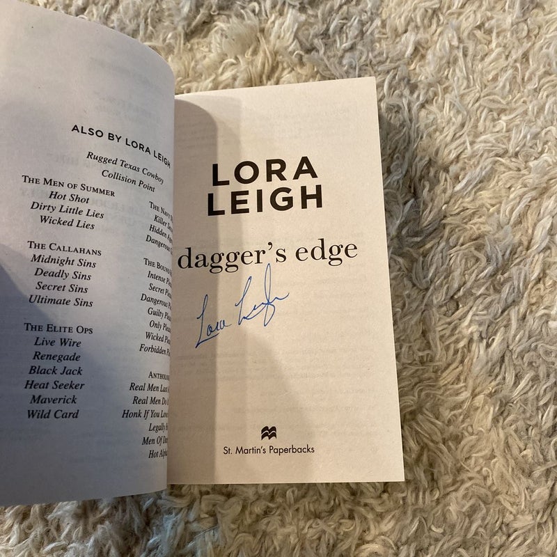 Dagger's Edge (Signed)