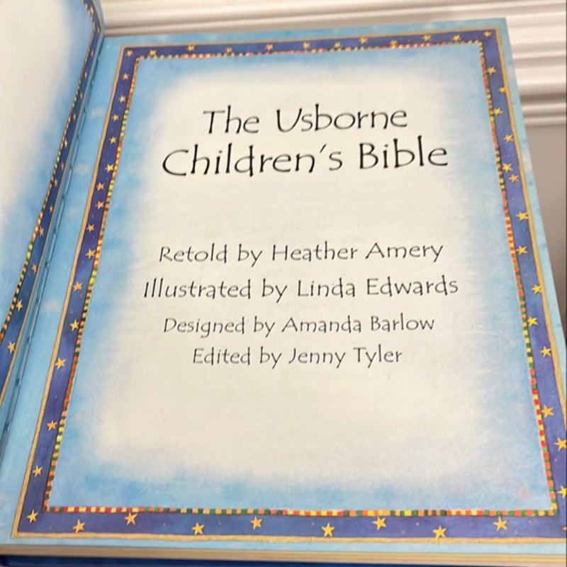 The Usborne Children’s Bible Large Hardcover 