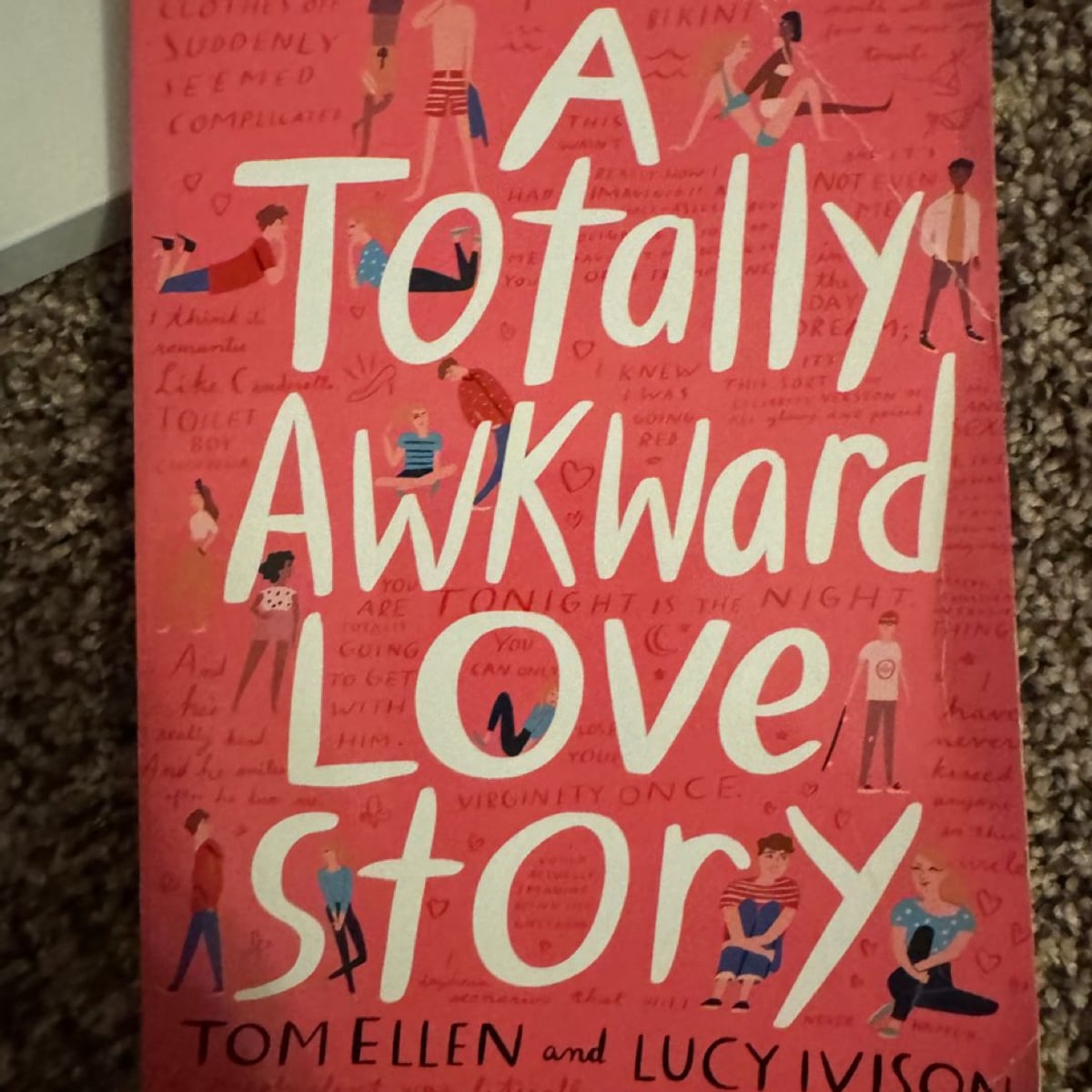 A Totally Awkward Love Story by Tom Ellen and Lucy Lvision , Paperback ...