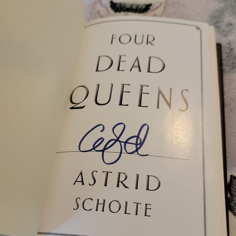 Four Dead Queens signed copy