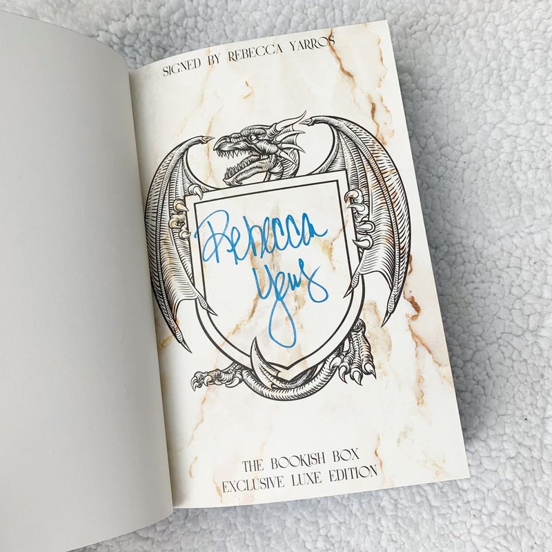 Fourth Wing (The Bookish Box Exclusive Luxe Edition)