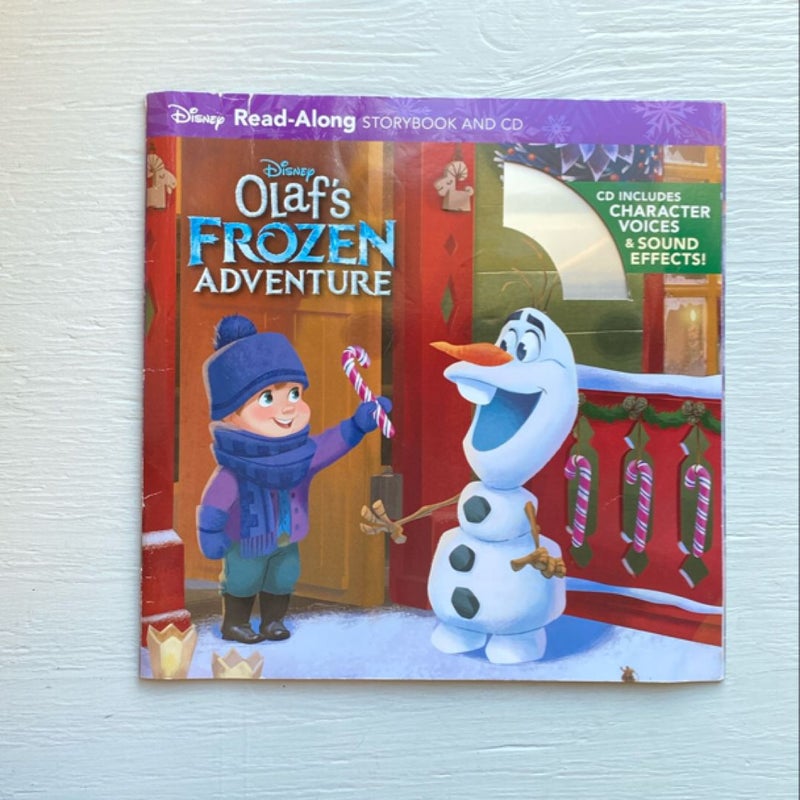 Olaf's Frozen Adventure Read-Along Storybook and CD