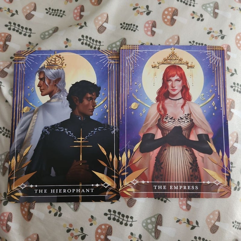 These Hollow Vows Fairyloot Tarot Cards