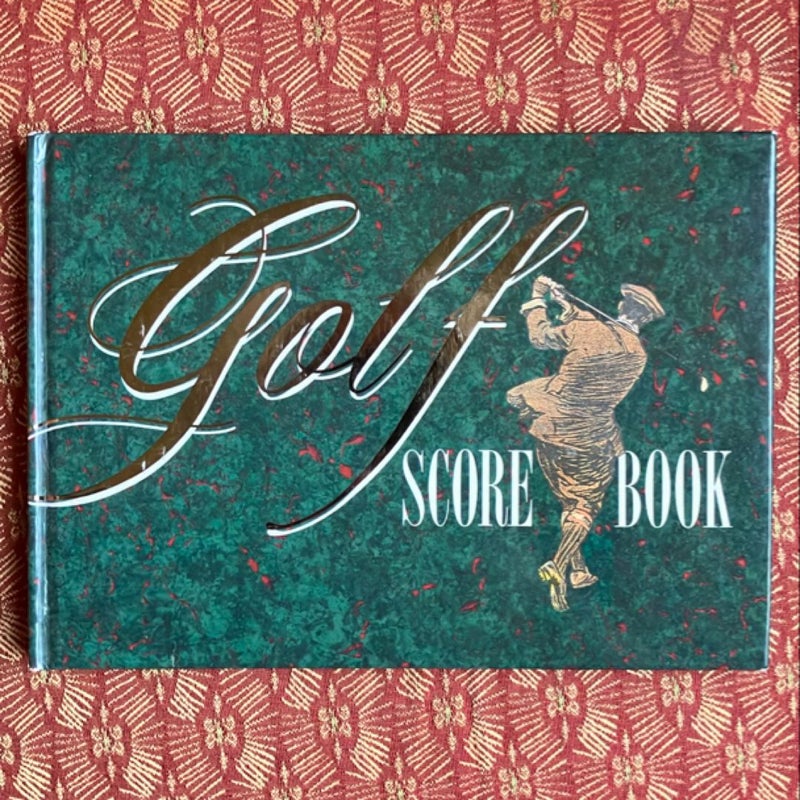 Golf Score Book