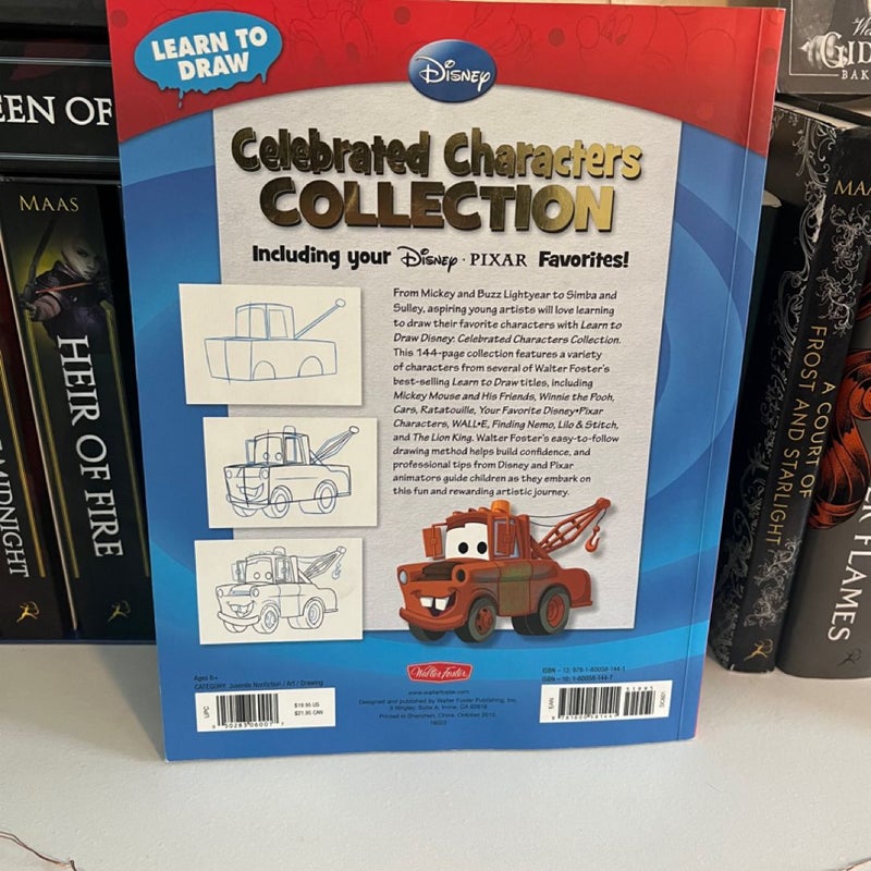 Learn to Draw Disney Celebrated Characters Collection