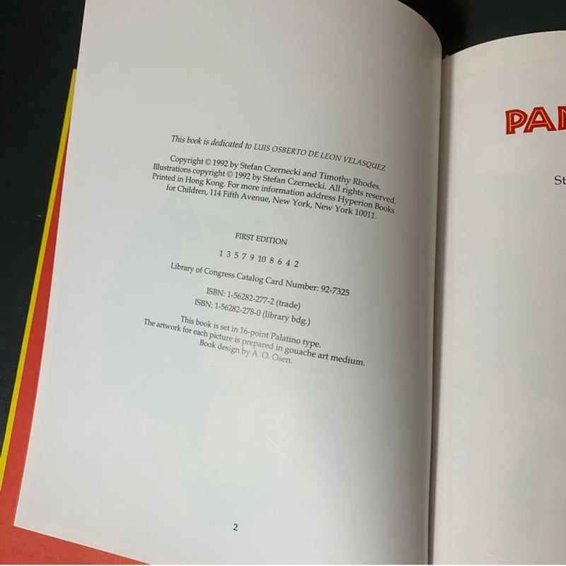 Pancho’s Piñata Children’s Book