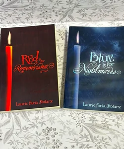 Red is for Remembrance & Blue Is for Nightmares Paperback Bundle