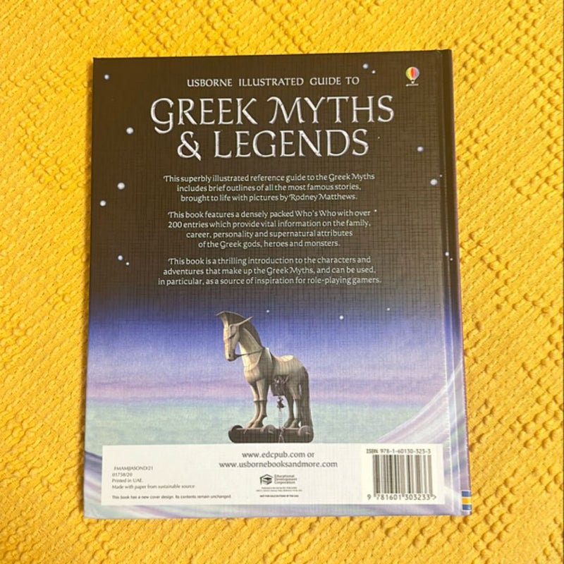 Osborne Illustrated Guide to Greek Myths and Legends