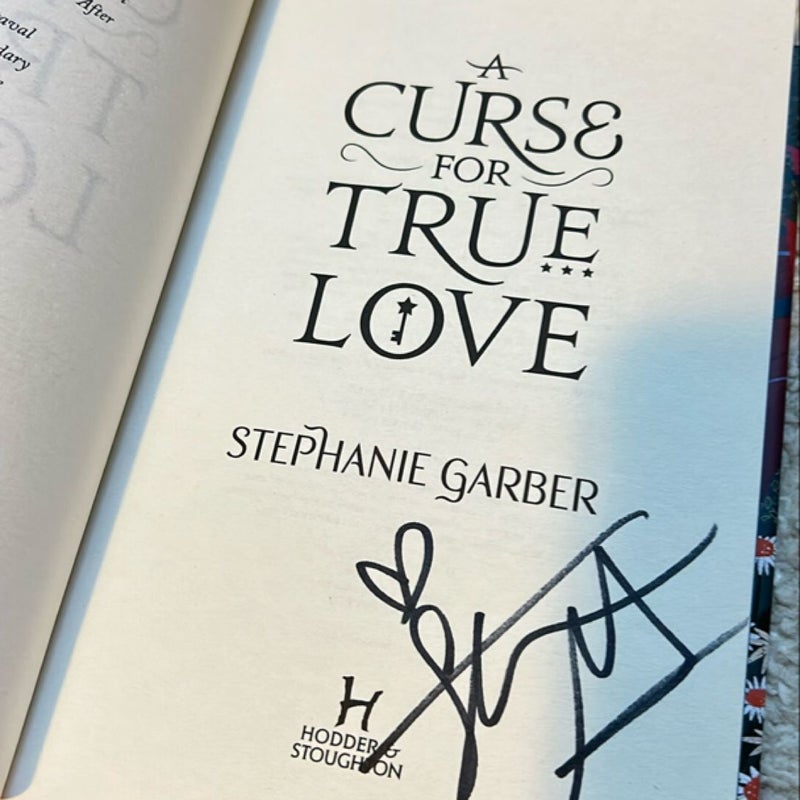 A Curse for True Love SIGNED UK Edition
