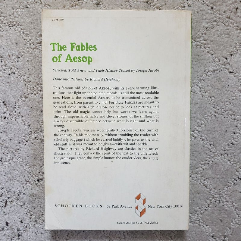 The Fables of Aesop (1st Shocken Edition, 1966)