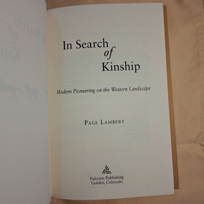 In Search of Kinship