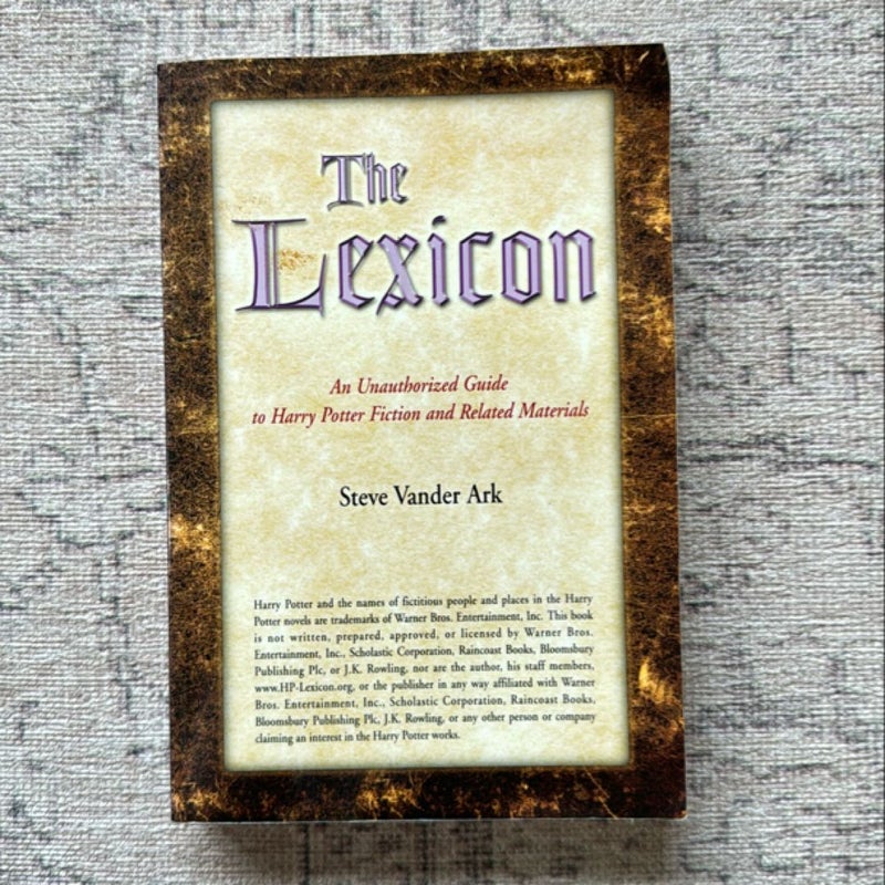 The Lexicon