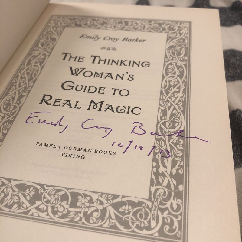 The Thinking Woman's Guide to Real Magic  (Autographed)