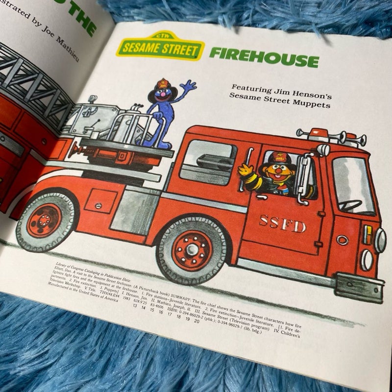 A Visit to the Sesame Street Firehouse