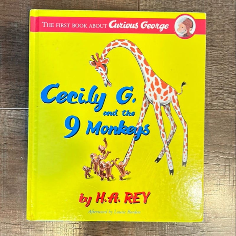 Curious George Cecily G and 9 Monkeys Cl