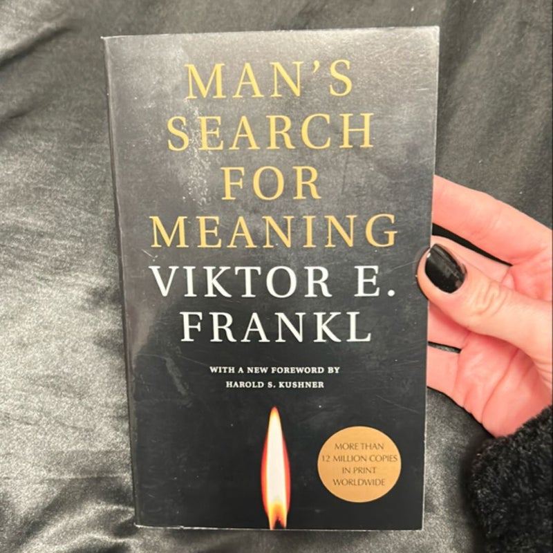 Man's Search for Meaning (OLD EDITION/OUT of PRINT)