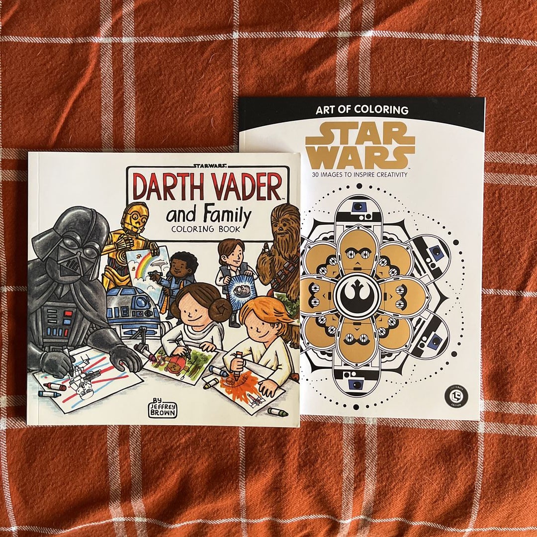 Darth Vader and Family Coloring Book by Jeffrey Brown, Paperback ...