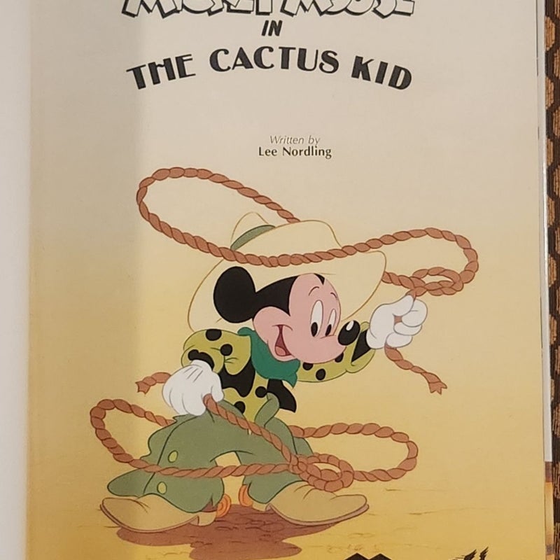 Mickey Mouse In The Cactus Kid