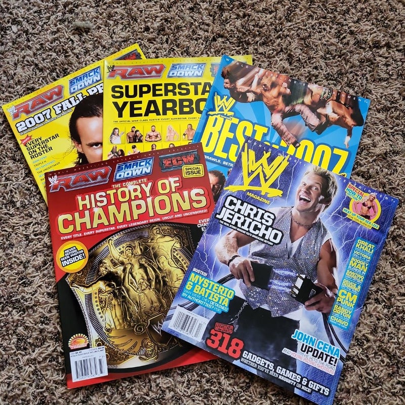 WWE magazines