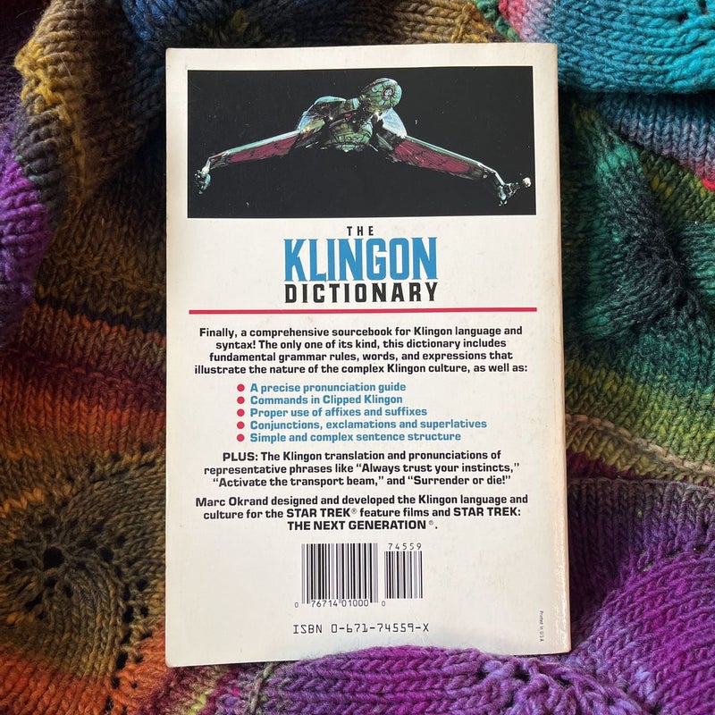 The Klingon Dictionary