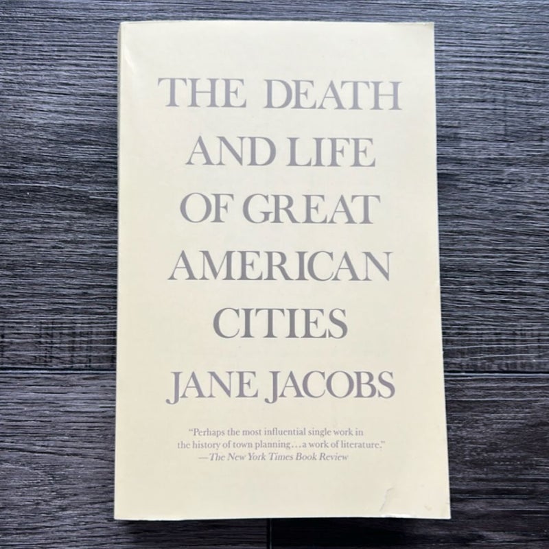 The Death and Life of Great American Cities