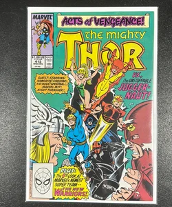 The Mighty Thor # 412 Mid Dec 1989 Marvel Comics 
