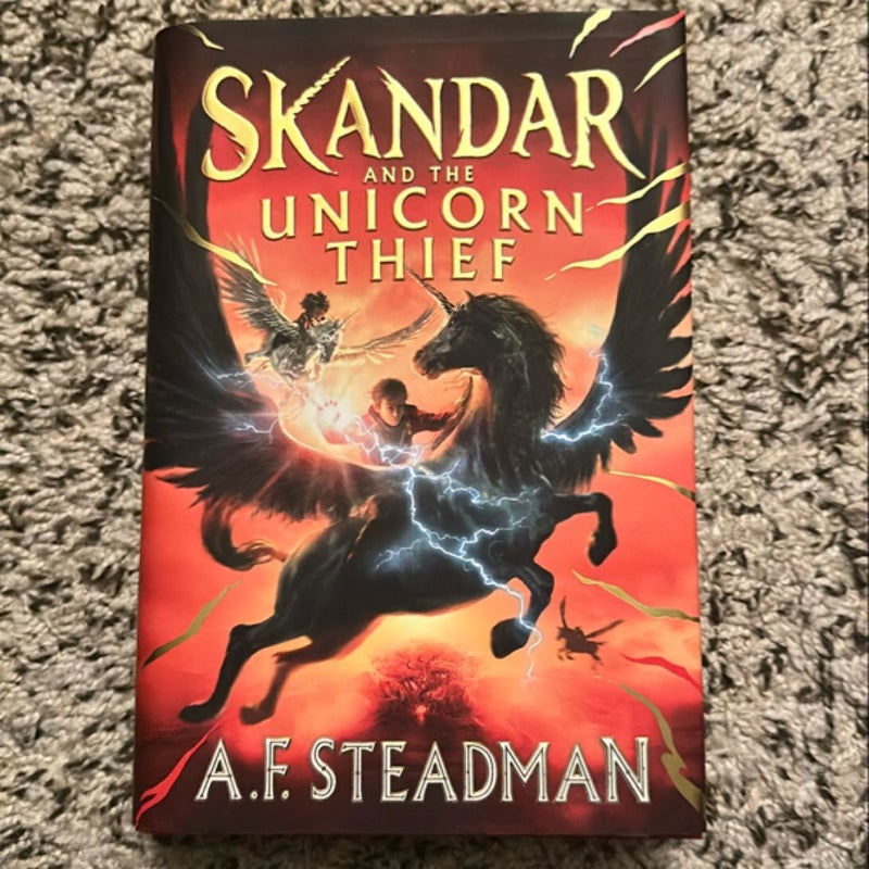 Skandar and the Unicorn Thief 