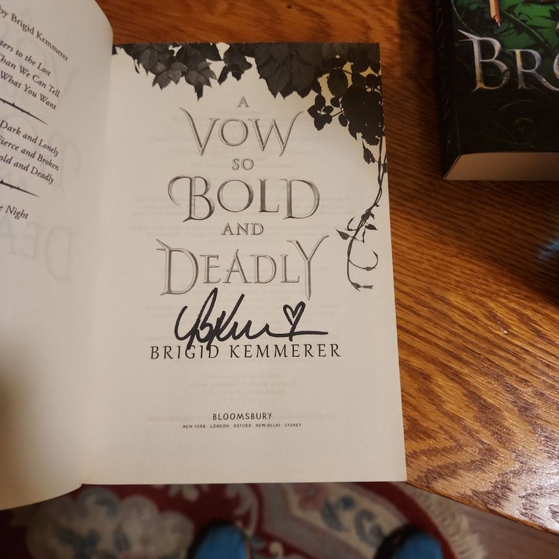 A Vow So Bold and Deadly