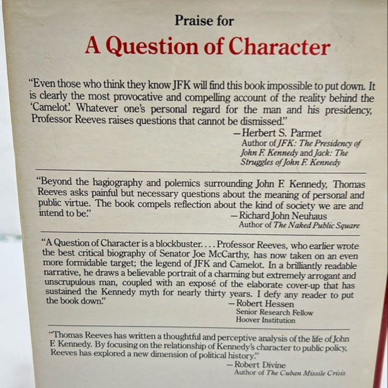 A Question of Character