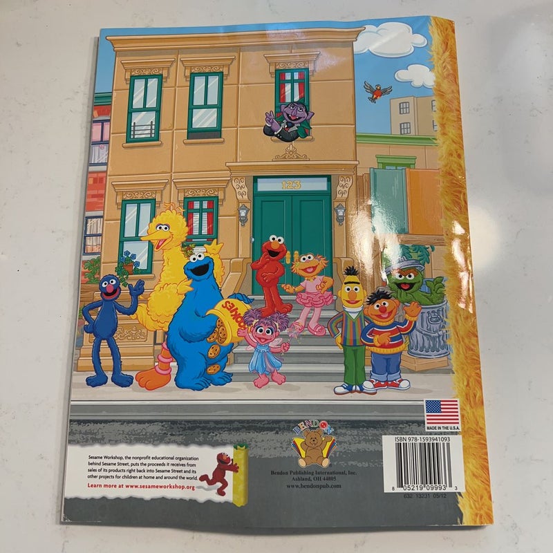 Sesame Street Jumbo Coloring and Activity Book - Animals All Around